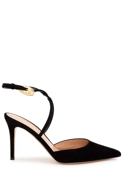 GIANVITO ROSSI GIANVITO ROSSI 85 SUEDE PUMPS