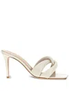 Gianvito Rossi 85mm Amour Mules In White