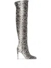 Gianvito Rossi 85mm Christina Boots In Grey