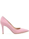 Gianvito Rossi Gianvito 70mm Leather Pumps In Pink