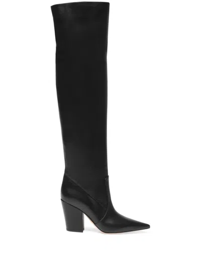 Gianvito Rossi 85mm Keinna Boots In Black