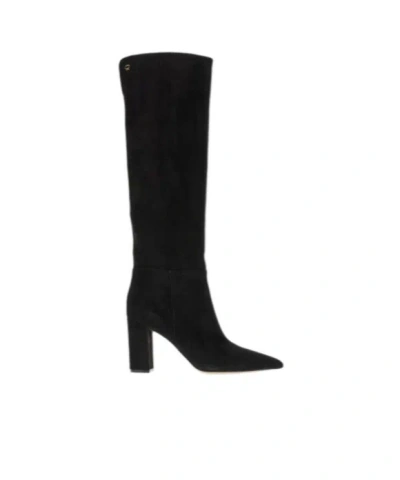 GIANVITO ROSSI 85MM LEATHER BOOTS