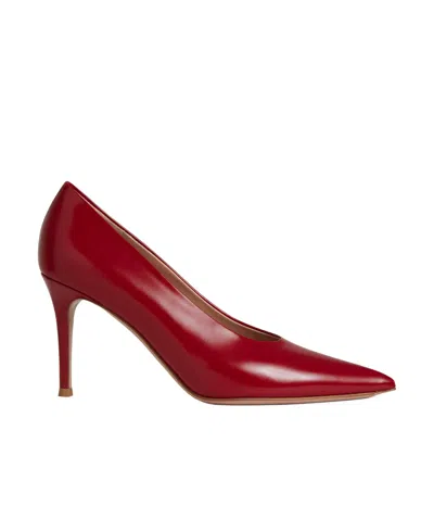 GIANVITO ROSSI GIANVITO ROSSI POINTED TOE SLIP-ON PUMPS