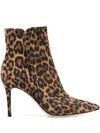 Gianvito Rossi Levy 85 Bootie In Brown