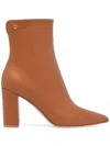Gianvito Rossi 85mm Lyell Boots In Brown