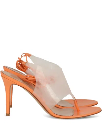 Gianvito Rossi 85mm Nerea Sandals In Orange