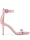 Gianvito Rossi Woman Sandals Pink Size 7.5 Leather In Pink