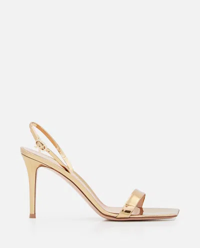 【送料&関税込】Gianvito Rossi 85mm Ribbon Stiletto Heel San Gianvito Rossi 85mm Ribbon Stiletto Heel Sandals In Oro