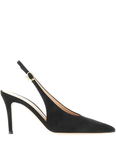 GIANVITO ROSSI 85MM ROBBIE SLINGBACK PUMPS