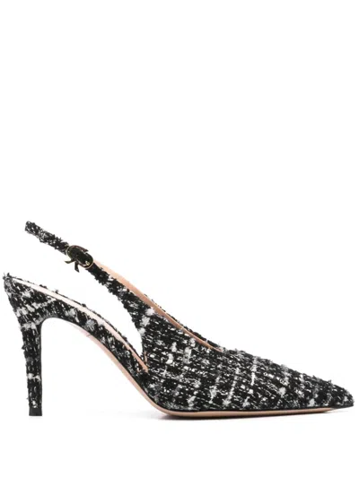 Gianvito Rossi 85mm Robbie Slingback Pumps In Black