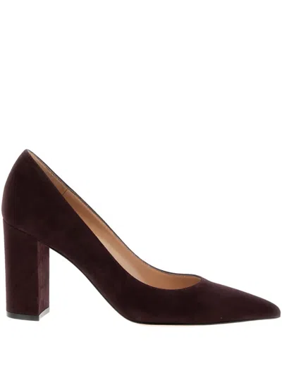 GIANVITO ROSSI 85MM SUEDE PUMPS