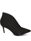 Gianvito Rossi 85mm Vania V-vamp Pumps In Black