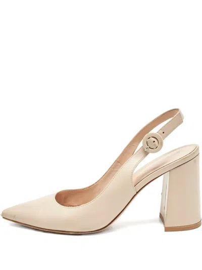 Pre-owned Gianvito Rossi 90mm Leather Heeled Sandals