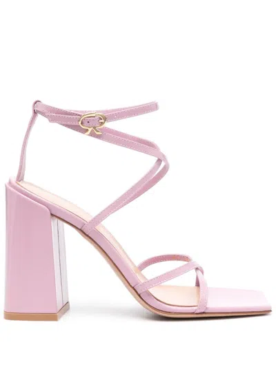 Gianvito Rossi 90mm Nuit Sandals In Pink