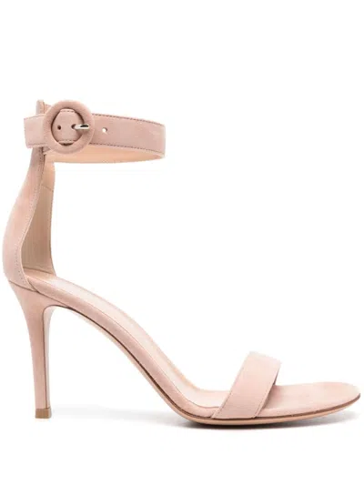 Gianvito Rossi 90mm Portofino Sandals In Neutrals