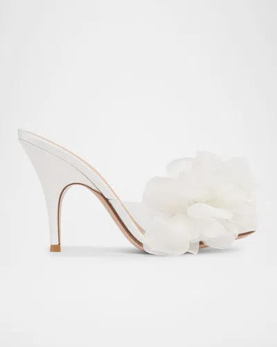 Gianvito Rossi 95mm Appliqué Mule Sandals In Multi