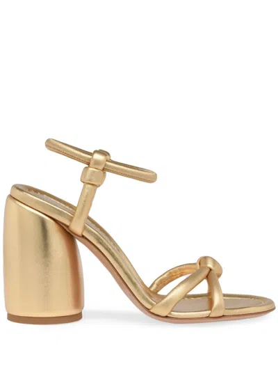 Gianvito Rossi 95mm Cassis Sandals In Nude