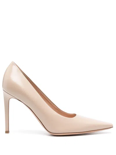 Gianvito Rossi 95mm Lindsay Pumps In 中性色