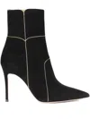 Gianvito Rossi 95mm Pointed-toe Stiletto Boots In Black