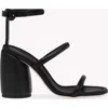 Gianvito Rossi Woman Sandals Black Size 8 Leather In Black Nappa