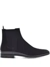 Gianvito Rossi Alain Elasticated-panel Boots In Black
