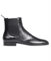 Gianvito Rossi Ankle-length Leather Chelsea Boots In Black