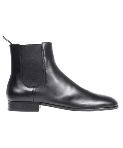 GIANVITO ROSSI ALAIN LEATHER ANKLE BOOTS