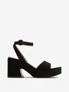 Gianvito Rossi 55mm Block-heel Ankle-strap Sandals In Black