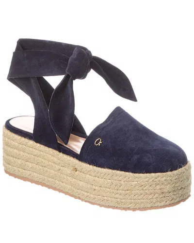 GIANVITO ROSSI GIANVITO ROSSI ALMERIA 40 SUEDE PLATFORM SANDAL