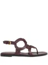 Gianvito Rossi Amalfi Sandals In Braun