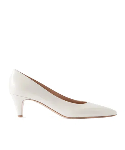 Gianvito Rossi Amelia 55 Patent-leather Pumps In White
