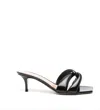 Gianvito Rossi Amour 55 Leather Heeled Mules In Black