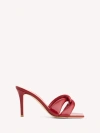 Gianvito Rossi Amour Mules In Red