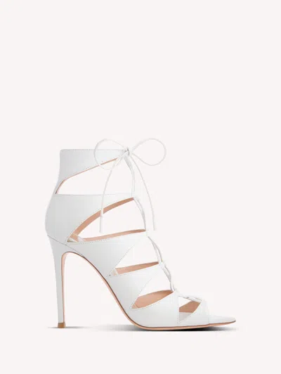 Gianvito Rossi Anjelica Sandal In White