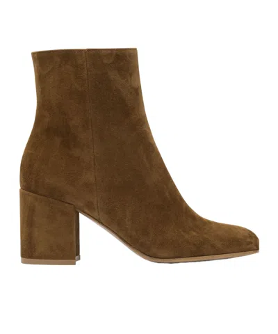 Gianvito Rossi Ankle Boots In Brown