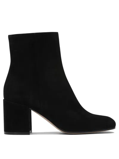 GIANVITO ROSSI ANKLE BOOTS BLACK