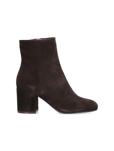 Gianvito Rossi Ankle Boots "joelle" In Brown