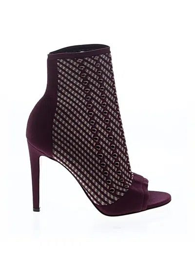 Pre-owned Gianvito Rossi Ankle Boots In Purple