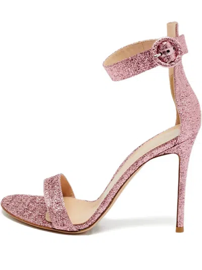 Pre-owned Gianvito Rossi Ankle-strap Sandals In Pink