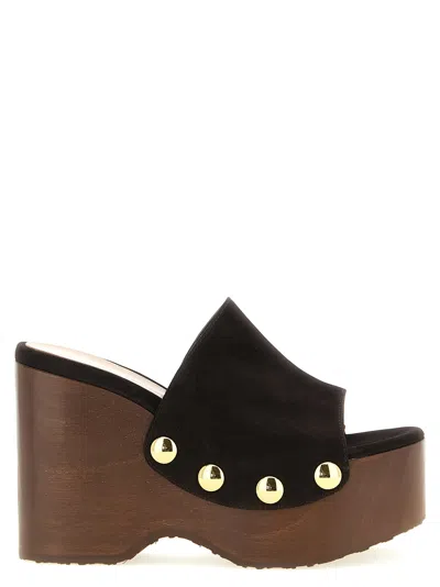 Gianvito Rossi Ardéa Wedges Brown