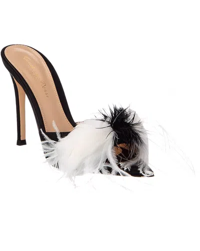 Gianvito Rossi Aretha 105 Satin Sandal In Multi