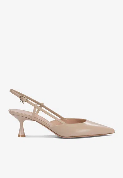 GIANVITO ROSSI ASCENT 55 SLINGBACK PUMPS