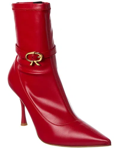 GIANVITO ROSSI ASCENT 85 LEATHER BOOTIE