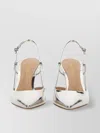 Gianvito Rossi "ascent" Metallic Pointed Toe Stiletto Pumps