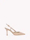 Gianvito Rossi 85mm Ascent Slingback Pumps In Pink