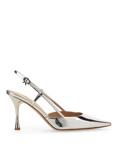 Gianvito Rossi Ascent Shoes In Silver
