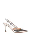 Gianvito Rossi Ribbon Pumps With Back Strap