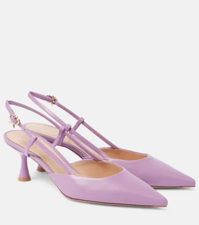 Gianvito Rossi Ascent Slingback Pumps 55mm In Pink