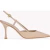 Gianvito Rossi 85mm Ascent Slingback Pumps In Pink