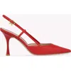 Gianvito Rossi Ascent 85mm Slingback Pumps In Red
